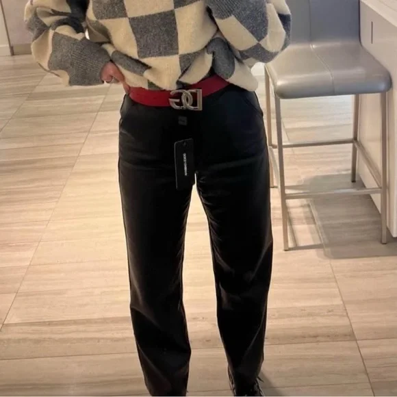 Dolce & Gabbana Red Belt Bag with Silver Accent - Picture 4 of 6